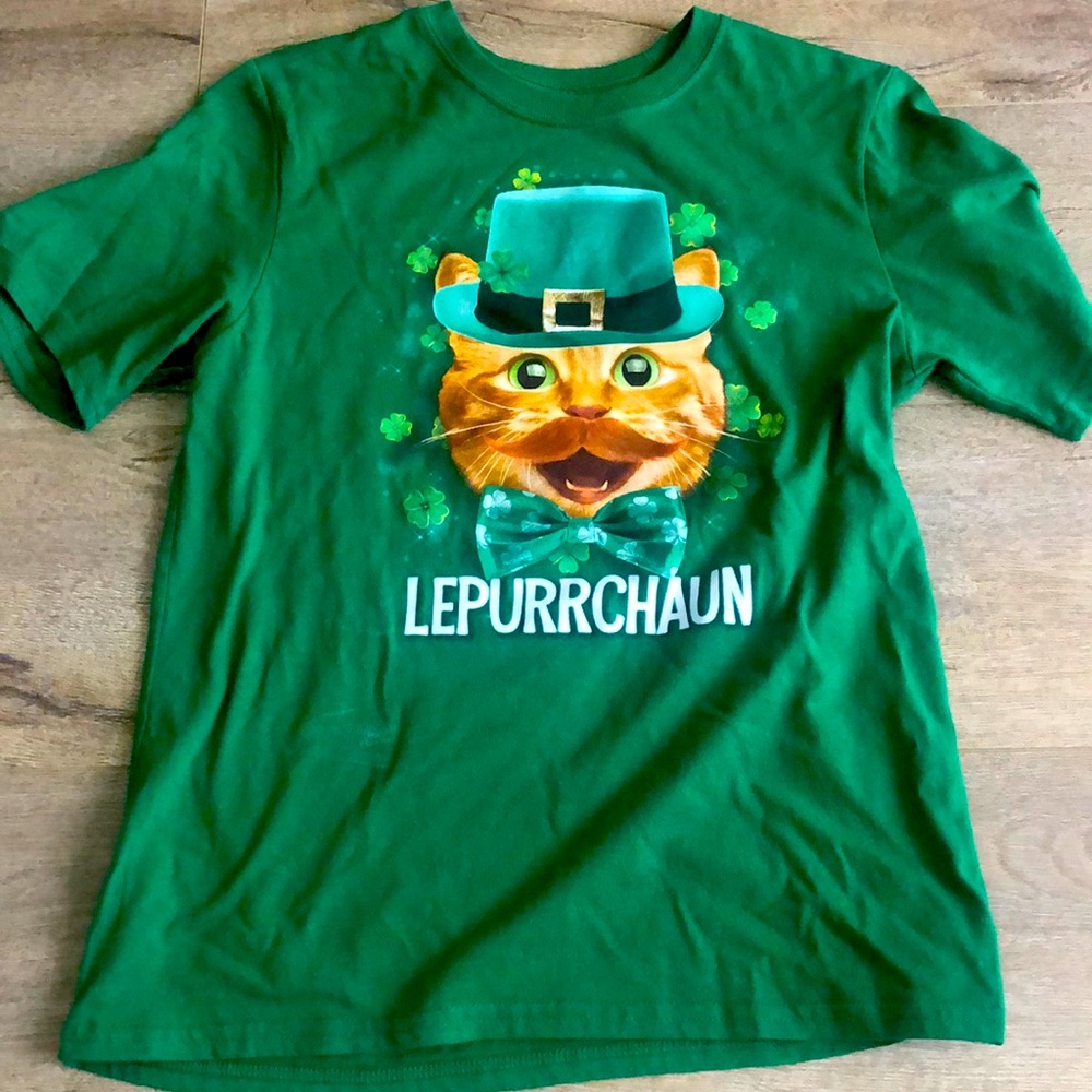 St Patrick’s Day kids shirt.